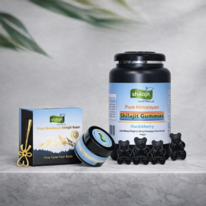 Mushroom Elixir + 50 Grams Pure Shilajit Resin jar