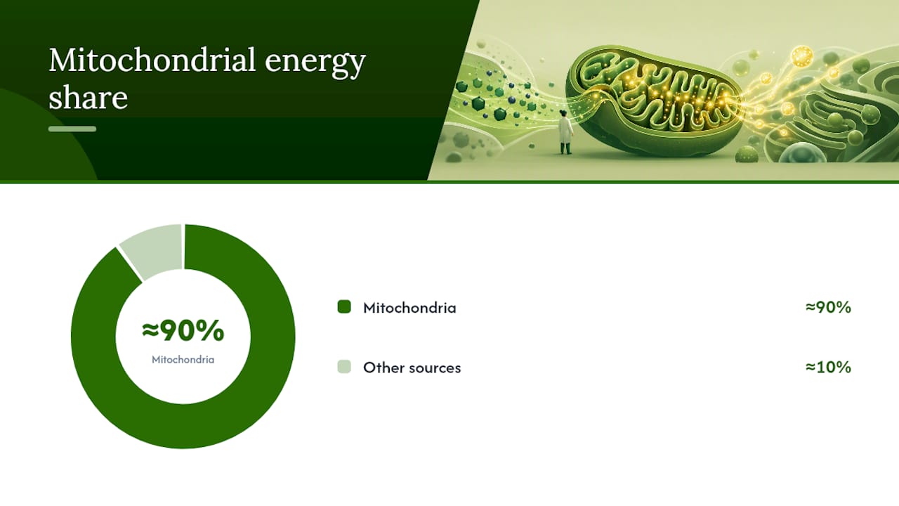 What regulates mitochondrial energy output, and what goes wrong? — overview diagram