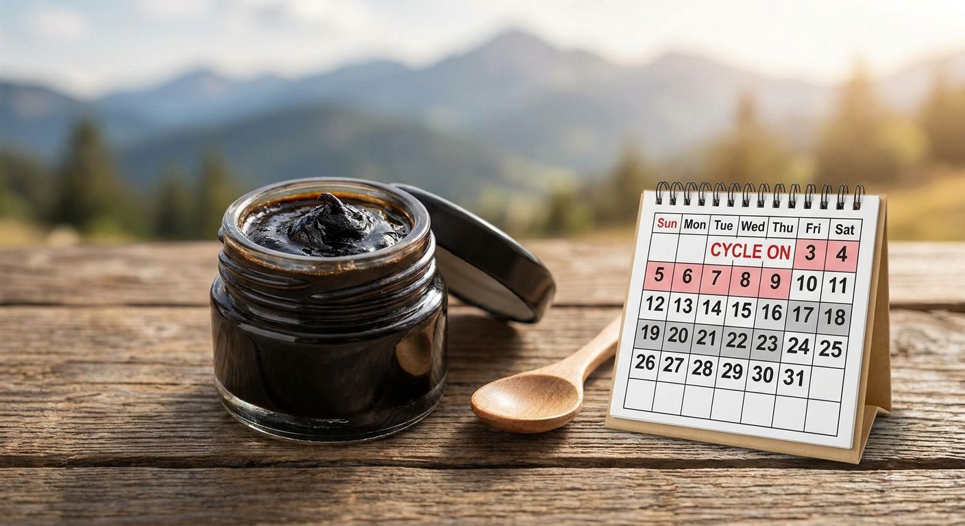 How to cycle shilajit resin for long-term use