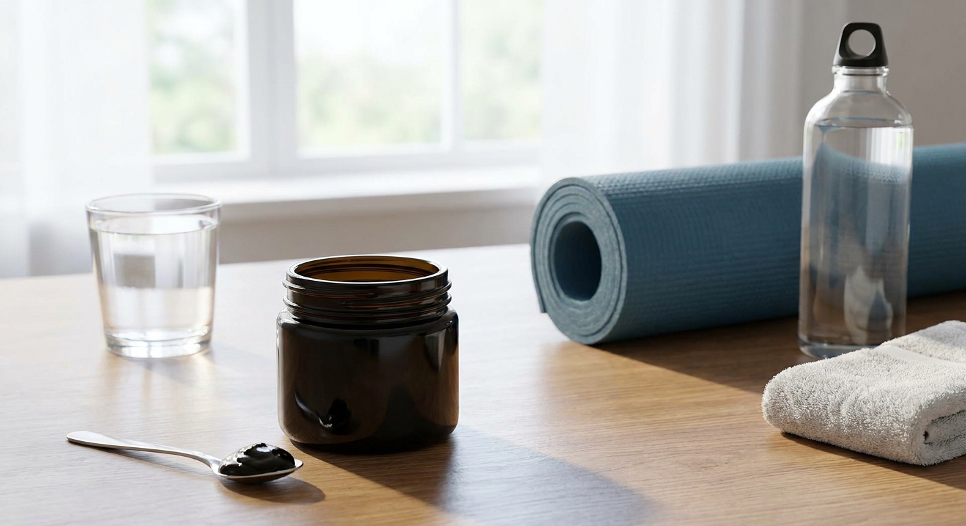 How to take shilajit resin before a workout