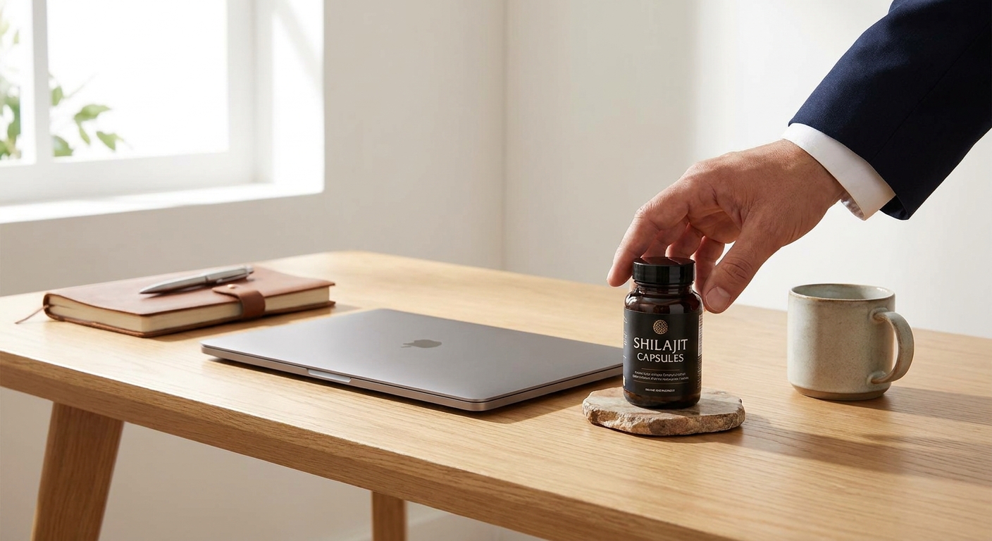 Shilajit capsules for busy professionals