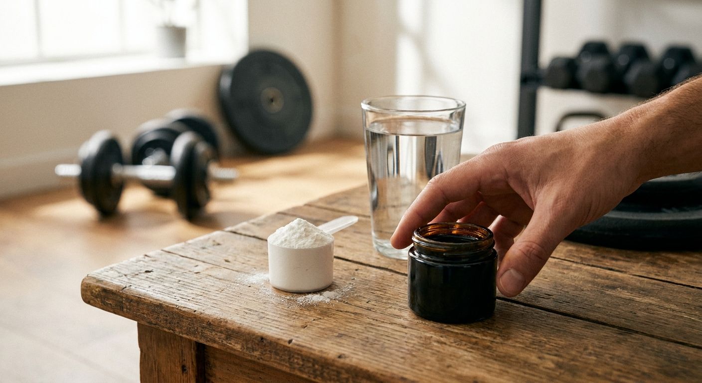 Shilajit resin for creatine and strength training stacks
