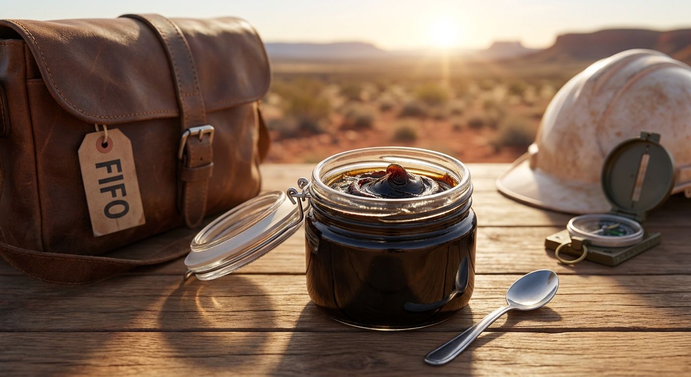 Shilajit resin for FIFO workers on rotation