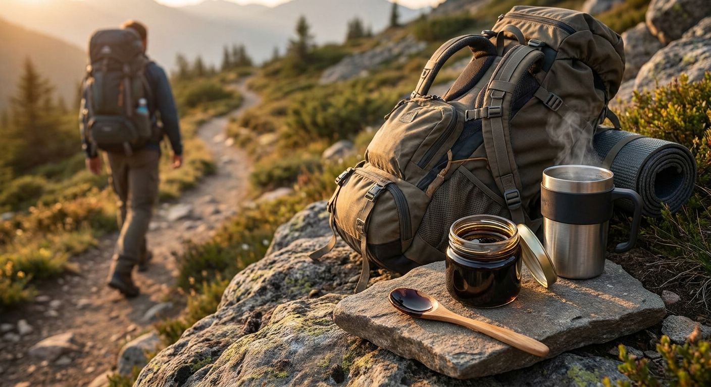 Shilajit resin for hikers and multi-day bushwalking trips
