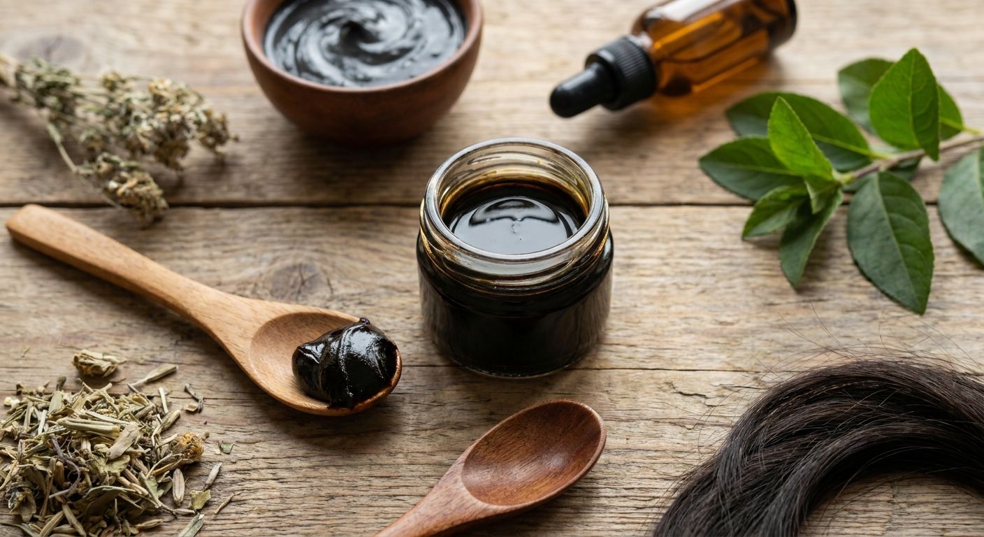 Shilajit resin for skin and hair health