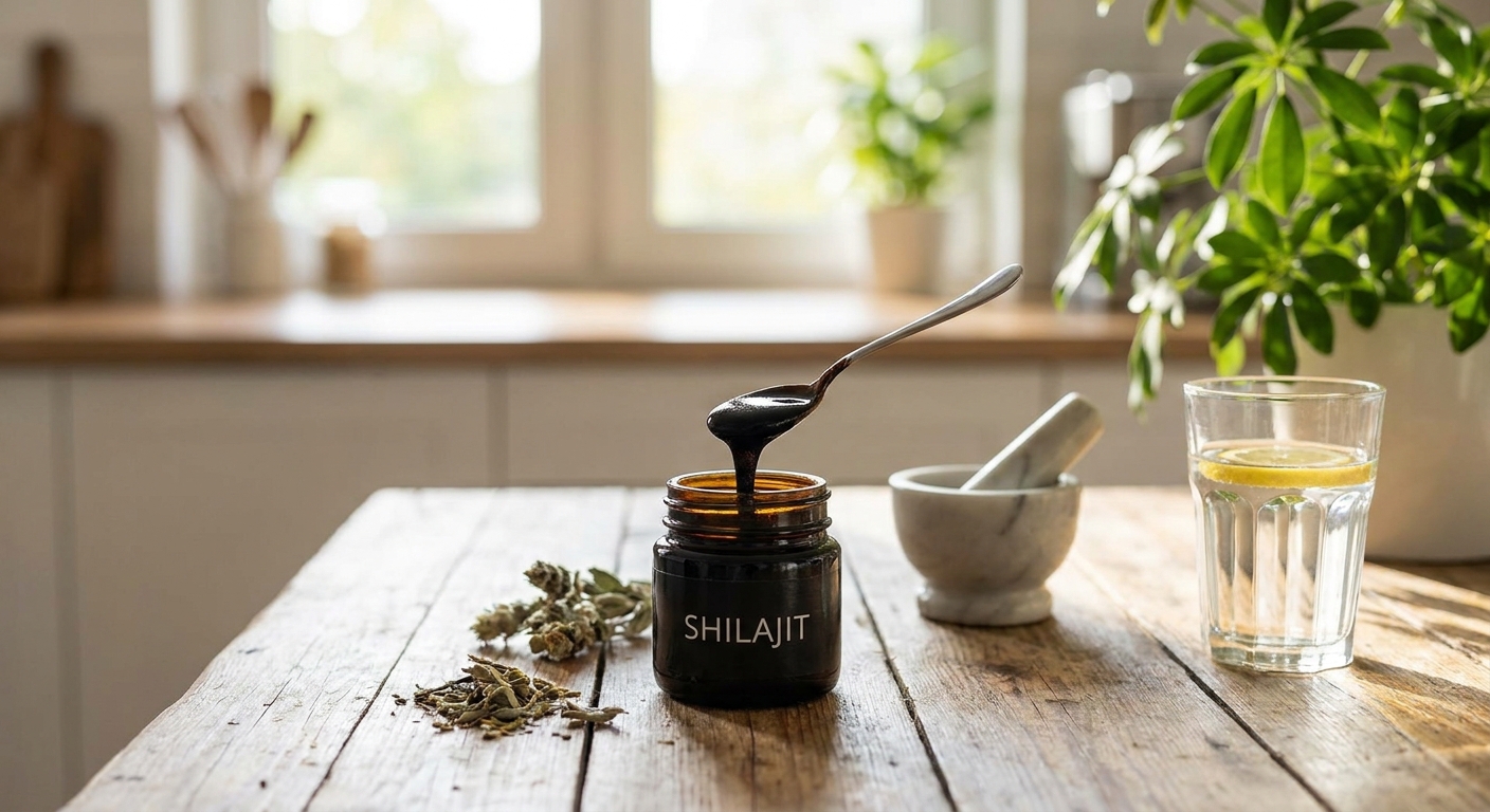 Shilajit resin for weight management support
