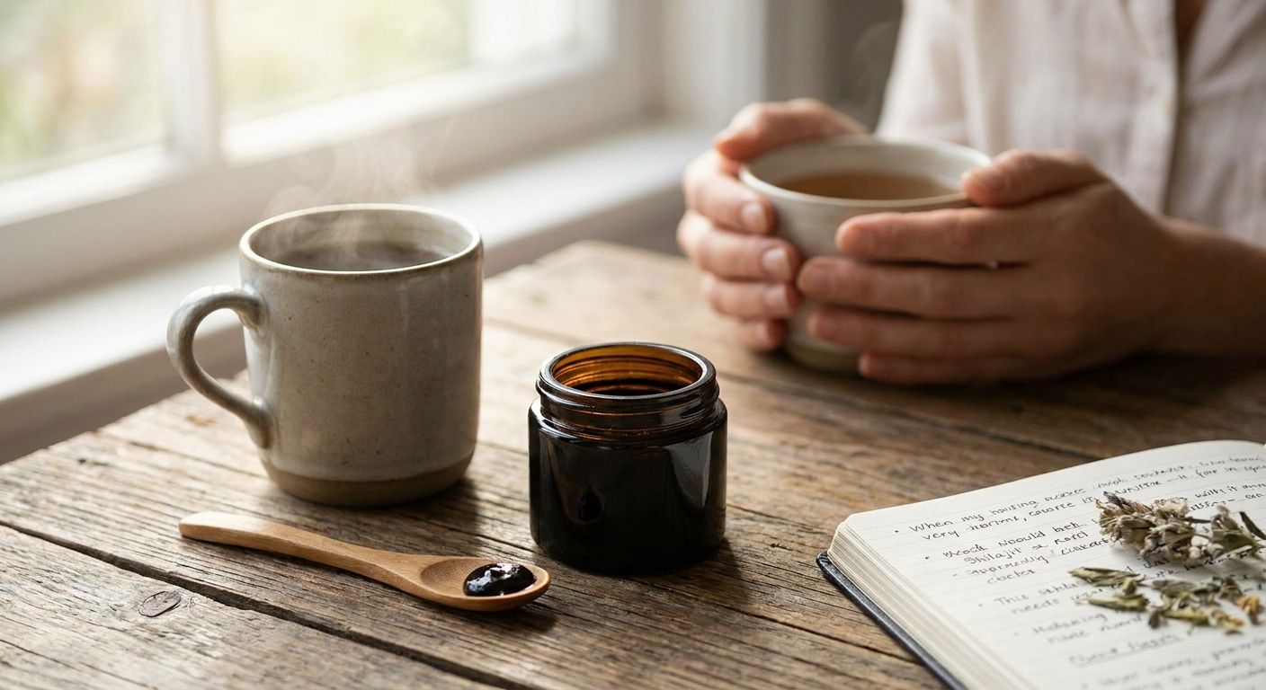 Shilajit resin for women managing PCOS