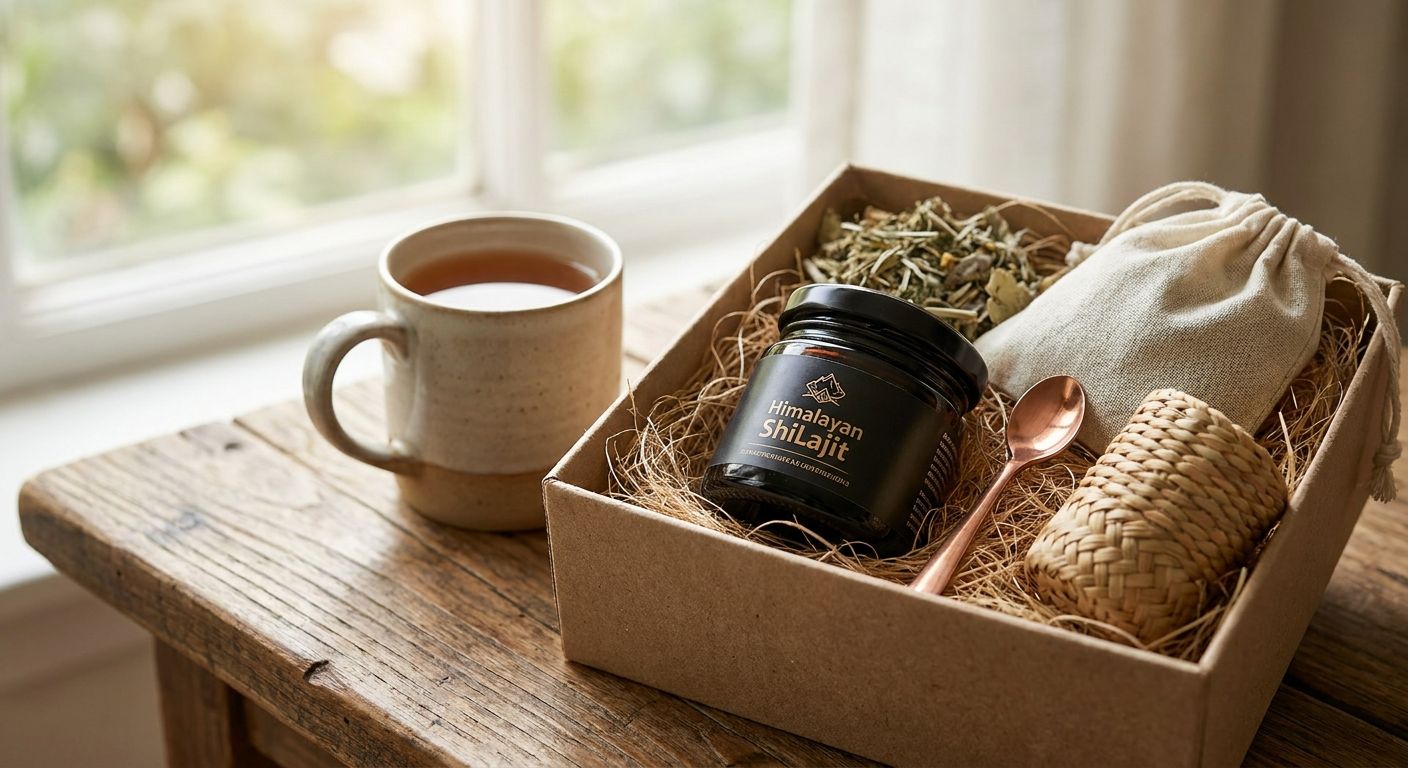 Shilajit resin gift sets for wellness enthusiasts